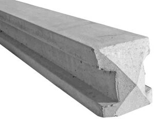 Concrete Slotted Interior Posts - 4 inch