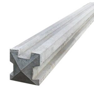 Concrete Slotted 3 Way Posts 5x5 Inch