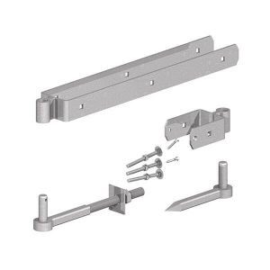 Field Gate Double Strap Hinge Set