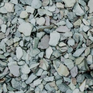 Green Slate Chippings 20mm
