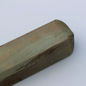 Green Softwood Fence Posts 95mm x 95mm
