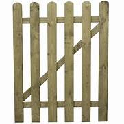 Picket Garden Gate