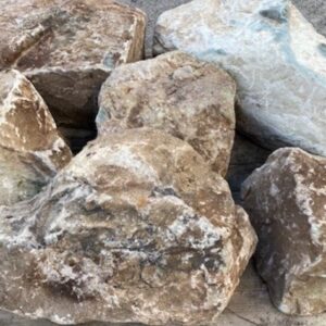 Welsh Quartz and Granite Boulders 400-600mm